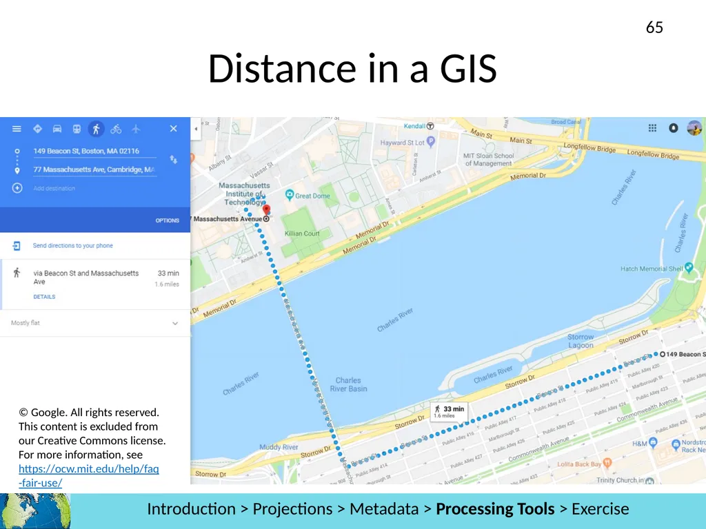 GIS Level 2: Introduction to Spatial Analysis - slide 65 of 70