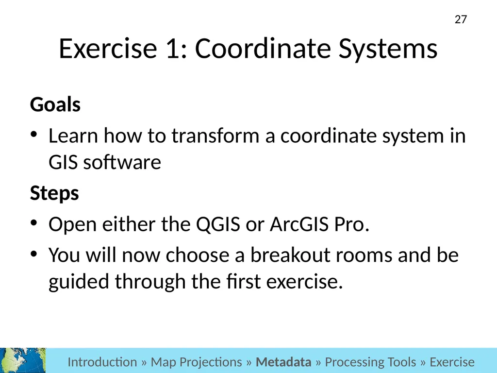 GIS Level 2: Introduction to Spatial Analysis - slide 27 of 70