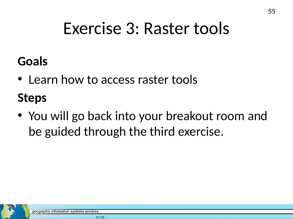 GIS Level 2: Introduction to Spatial Analysis - slide 55 of 70