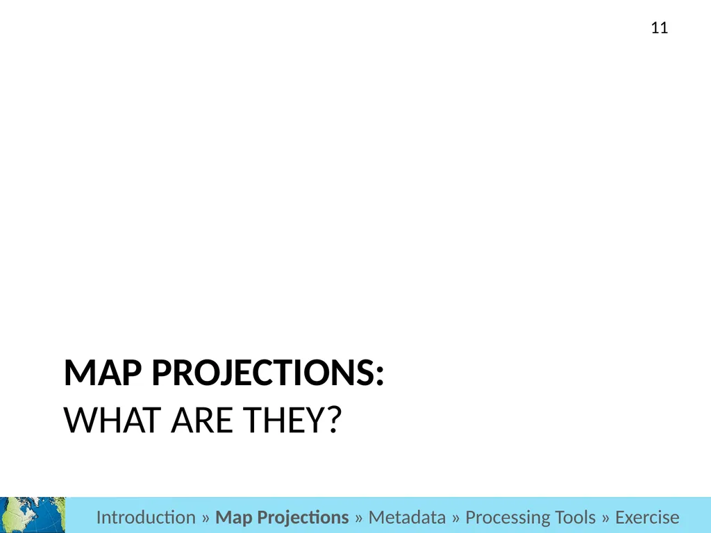 GIS Level 2: Introduction to Spatial Analysis - slide 11 of 70