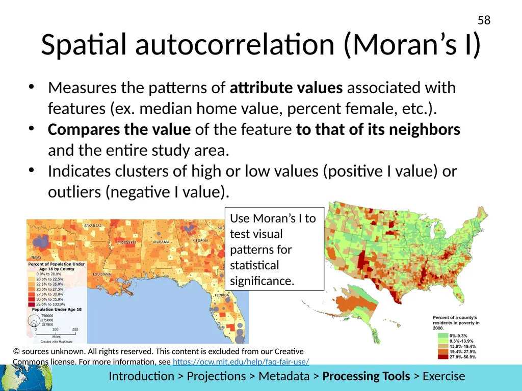 GIS Level 2: Introduction to Spatial Analysis - slide 58 of 70