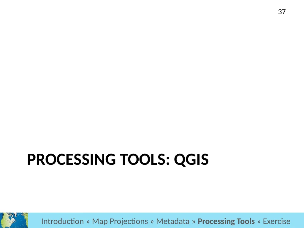 GIS Level 2: Introduction to Spatial Analysis - slide 37 of 70