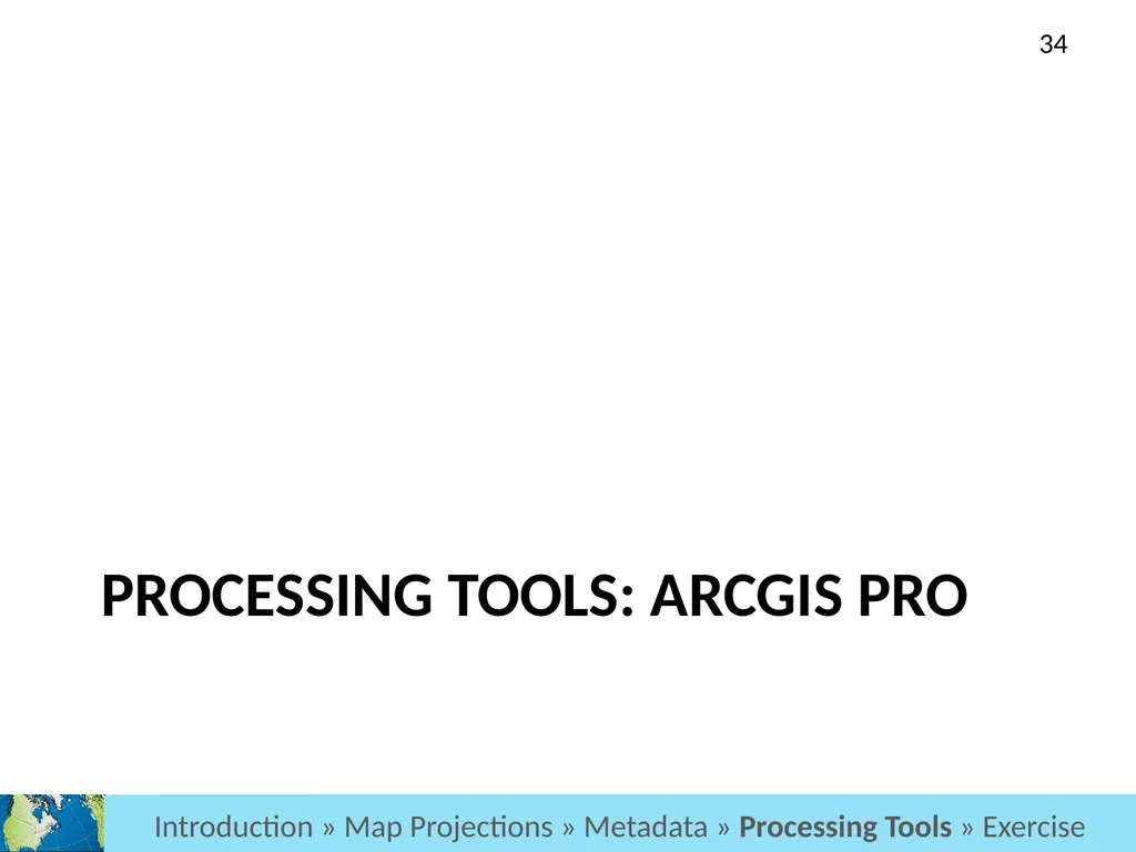 GIS Level 2: Introduction to Spatial Analysis - slide 34 of 70