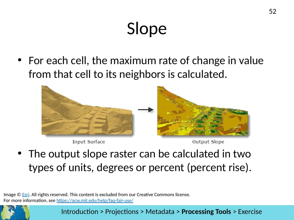 GIS Level 2: Introduction to Spatial Analysis - slide 52 of 70