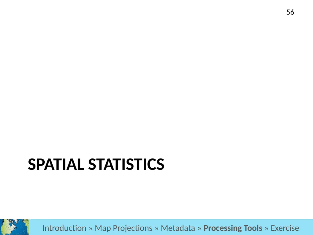 GIS Level 2: Introduction to Spatial Analysis - slide 56 of 70