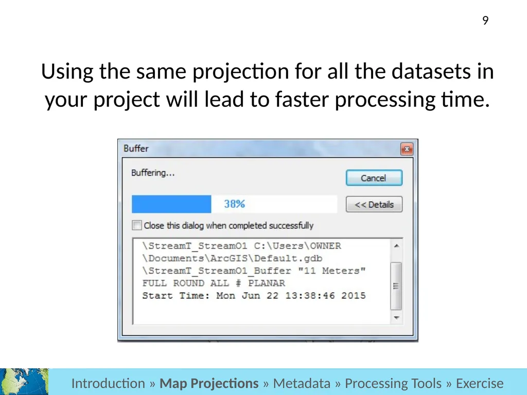 GIS Level 2: Introduction to Spatial Analysis - slide 9 of 70