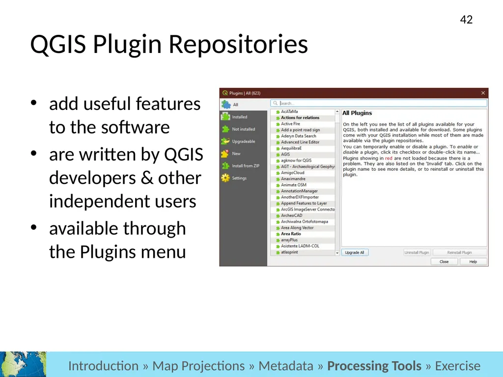 GIS Level 2: Introduction to Spatial Analysis - slide 42 of 70