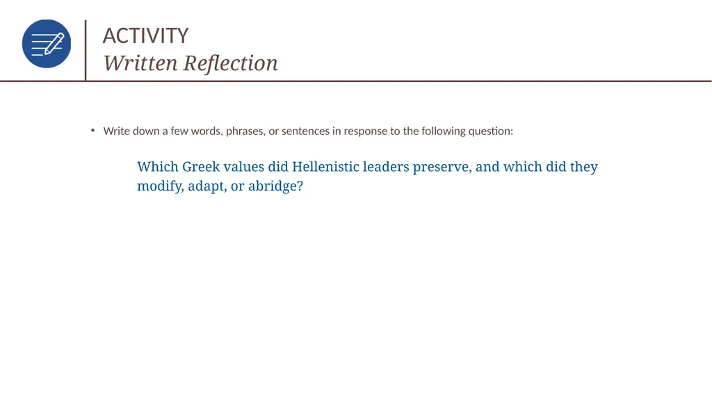 Chapter 4 THE HELLENISTIC WORLD Western - slide 11 of 31