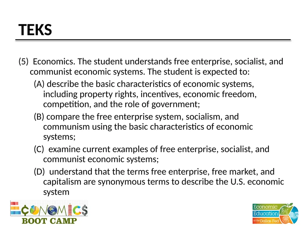 Session 2 Economic Systems Disclaimer: The views - slide 3 of 19