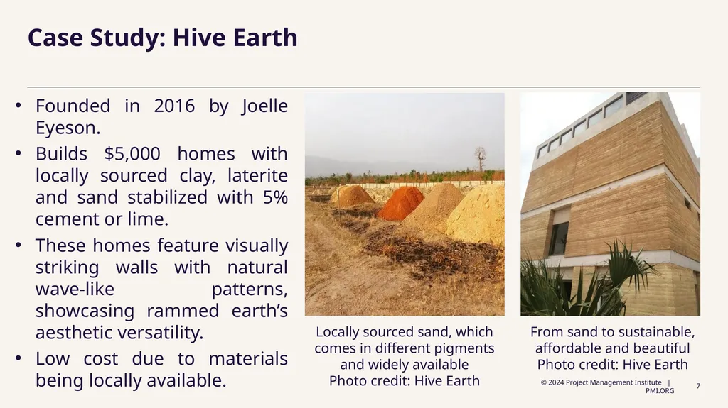 Rammed Earth Construction in Ghana Leveraging - slide 7 of 17