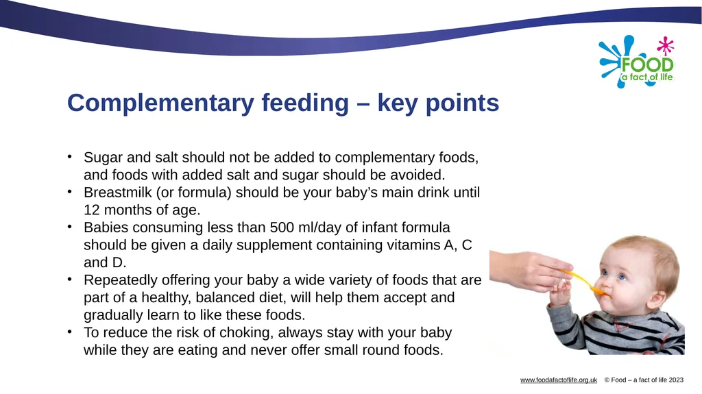 Nutritional needs through life The key stages in - slide 21 of 40