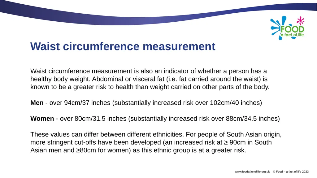 Nutritional needs through life The key stages in - slide 33 of 40