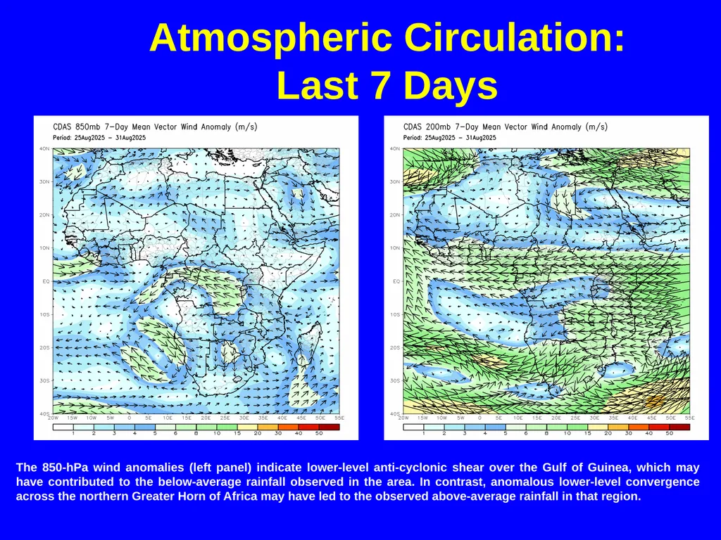 The African Monsoon Recent Evolution and Current - slide 7 of 12