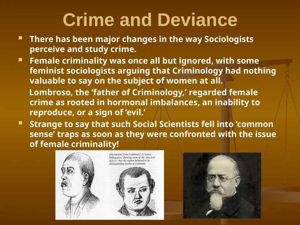 Introduction to Crime and Deviance *Though crime - slide 7 of 11
