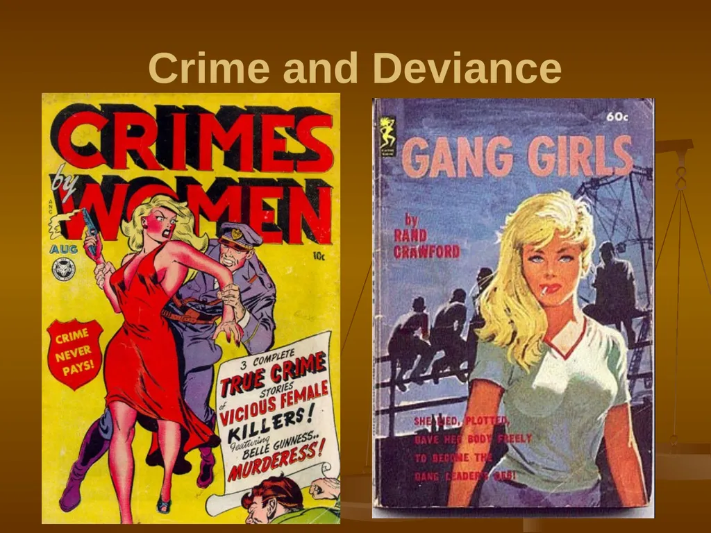 Introduction to Crime and Deviance *Though crime - slide 8 of 11