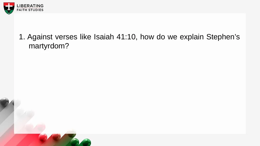 LESSON 10: AUGUST 9 Stephen, an Early Interpreter - slide 17 of 23