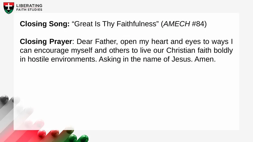 LESSON 10: AUGUST 9 Stephen, an Early Interpreter - slide 22 of 23