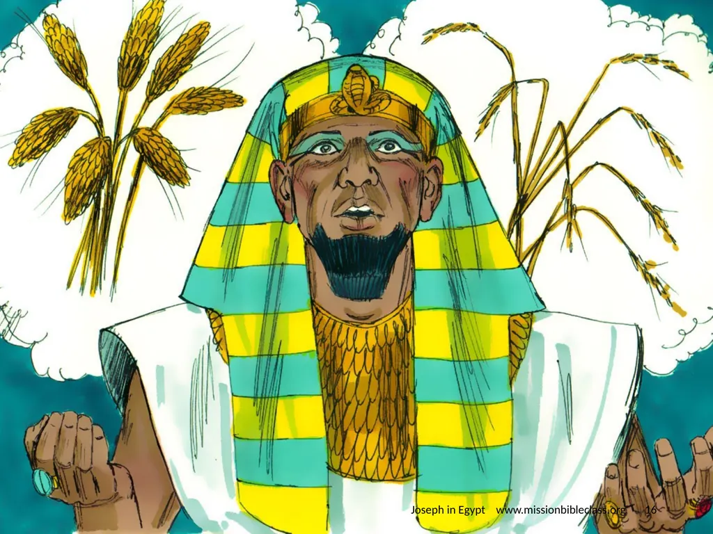 Genesis chapters 39 - 41 Joseph in Egypt - slide 16 of 24