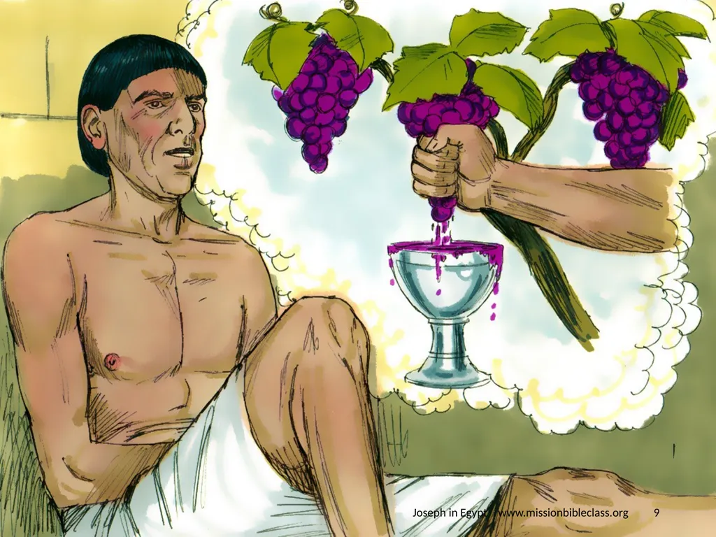 Genesis chapters 39 - 41 Joseph in Egypt - slide 9 of 24