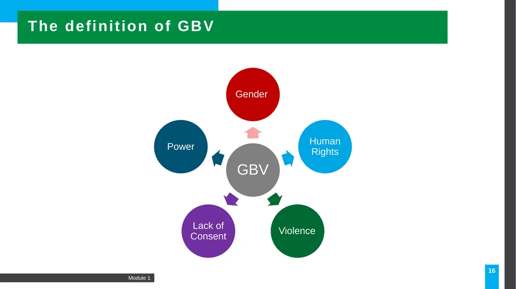 MODULE Introduction to gender-based violence (GBV) - slide 16 of 44
