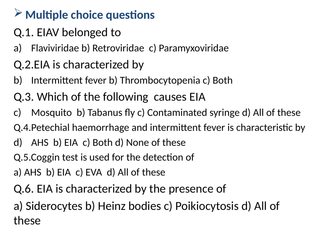 African Horse Sickness (Equine Plague) Dr - slide 15 of 16