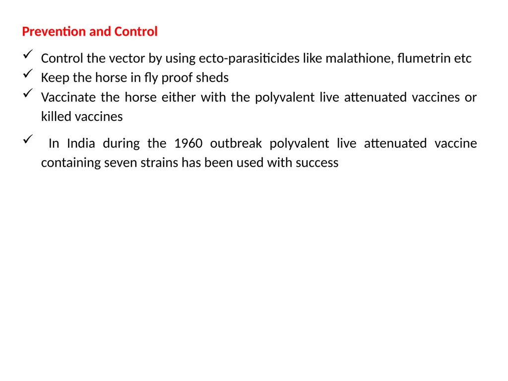 African Horse Sickness (Equine Plague) Dr - slide 6 of 16
