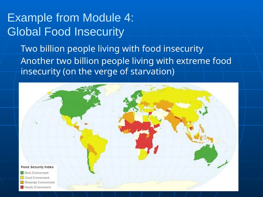 Global Water Modules Module 1: Introduction to - slide 19 of 33