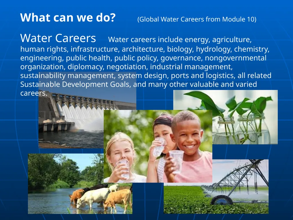 Global Water Modules Module 1: Introduction to - slide 12 of 33