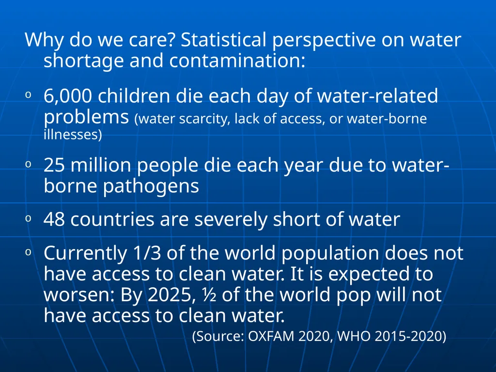 Global Water Modules Module 1: Introduction to - slide 11 of 33