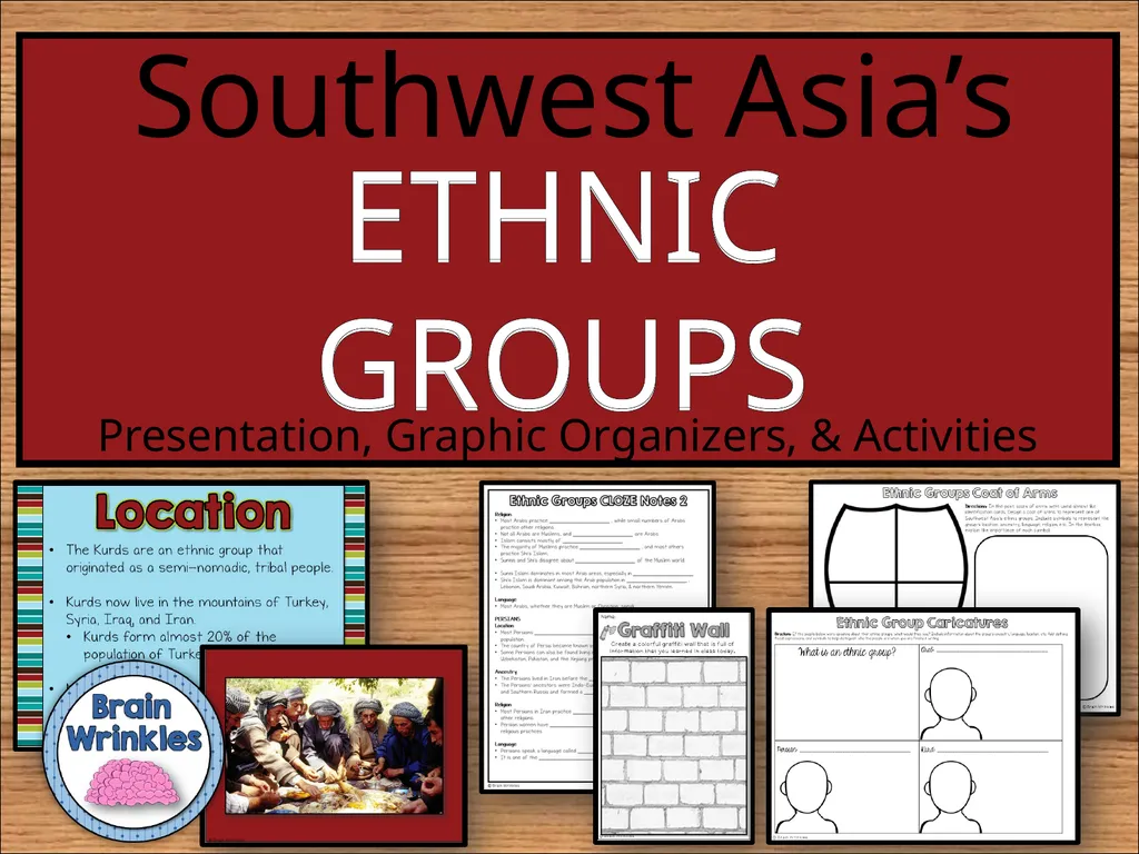 ETHNIC GROUPS Presentation, Graphic Organizers, & - slide 1 of 50