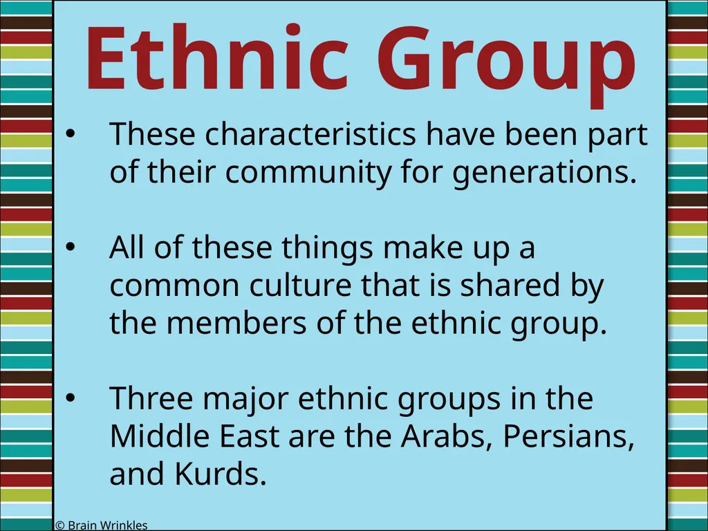 ETHNIC GROUPS Presentation, Graphic Organizers, & - slide 8 of 50