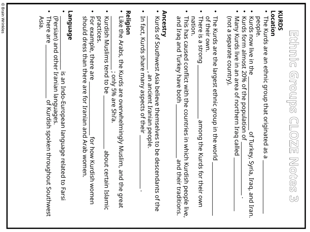 ETHNIC GROUPS Presentation, Graphic Organizers, & - slide 5 of 50