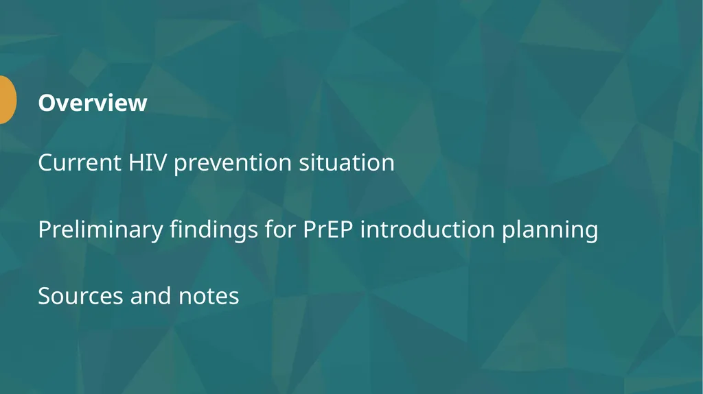 PrEP Introduction in Nigeria Value Chain Situation - slide 2 of 31