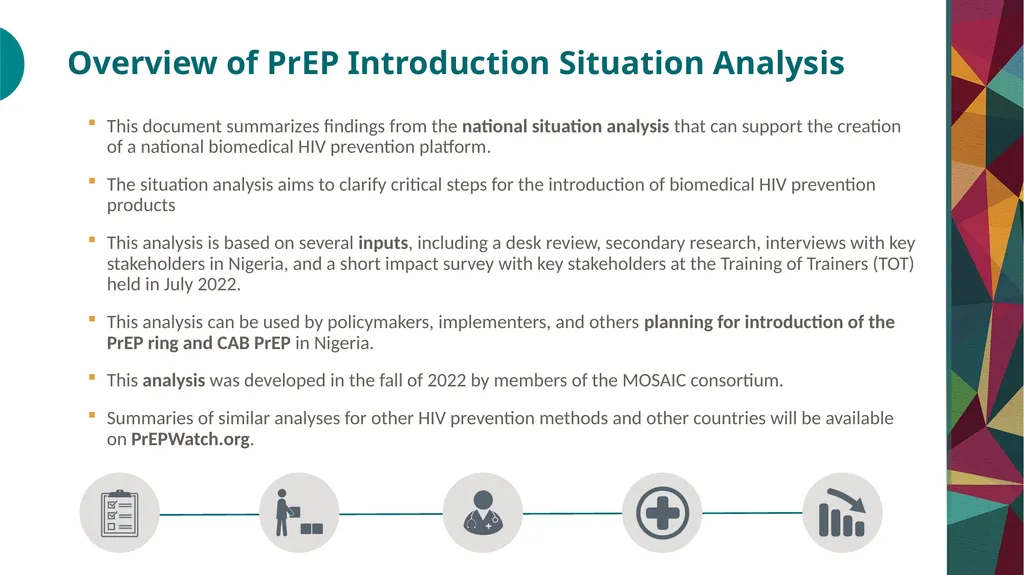 PrEP Introduction in Nigeria Value Chain Situation - slide 6 of 31