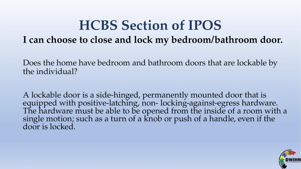 STEP BY STEP GUIDE TO HCBS What is HCBS? HCBS - slide 31 of 58