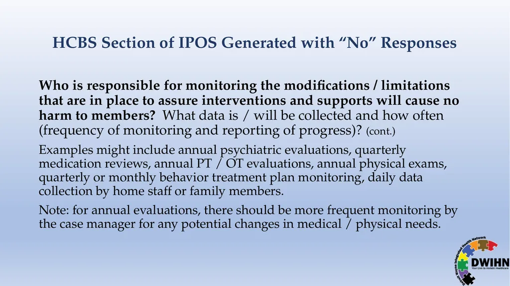STEP BY STEP GUIDE TO HCBS What is HCBS? HCBS - slide 55 of 58