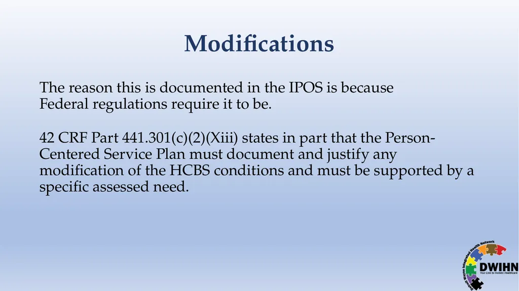 STEP BY STEP GUIDE TO HCBS What is HCBS? HCBS - slide 43 of 58