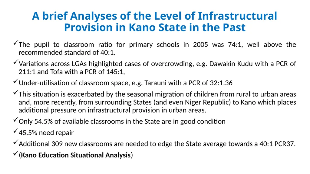 INFRASTRUCTURE AND SAFE LEARNING ENVIRONMENT IN - slide 9 of 11