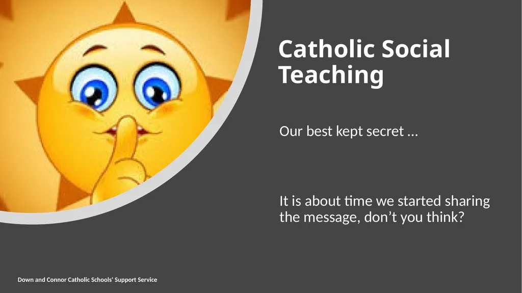 Down and Connor Catholic Schools’ Support Service - slide 2 of 15