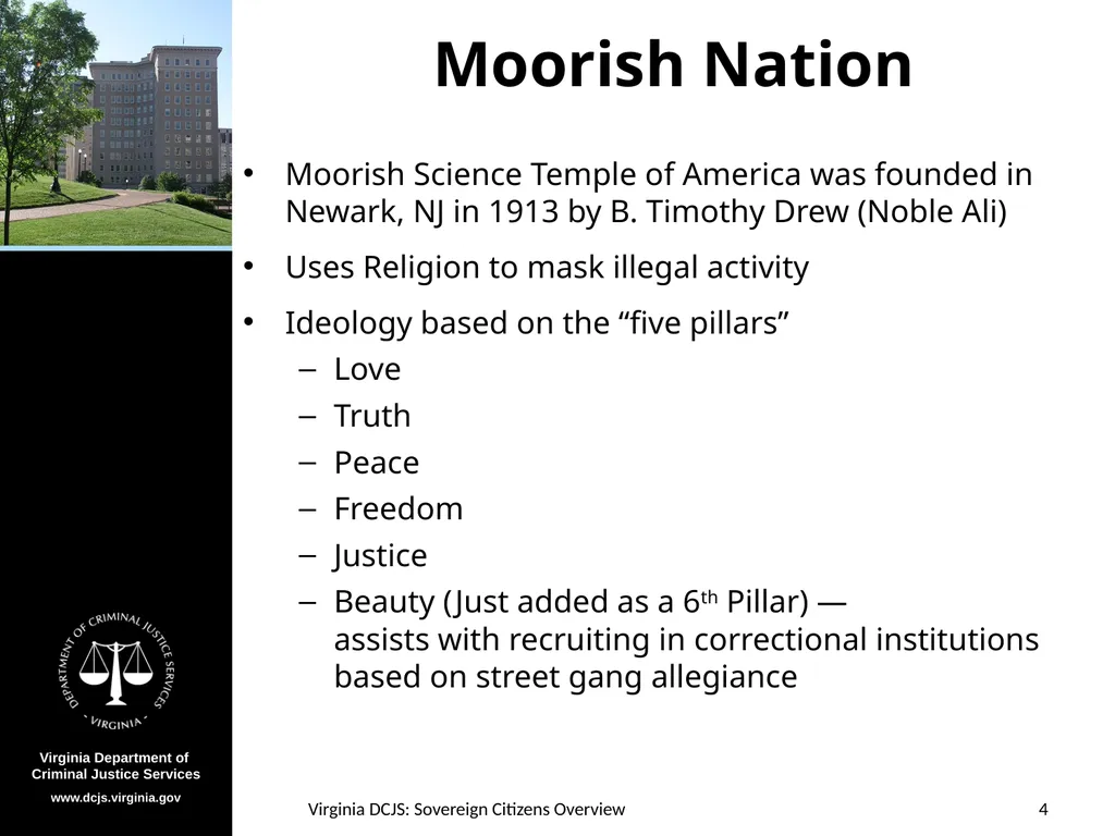 Sovereign Citizens Overview A Quick-Reference - slide 4 of 12