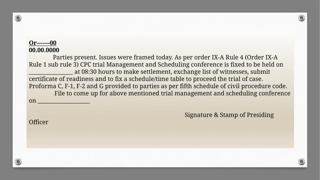 نگھت بی بی سینئر سول جج (جوڈیشل) NIGHAT BIBI, - slide 31 of 45