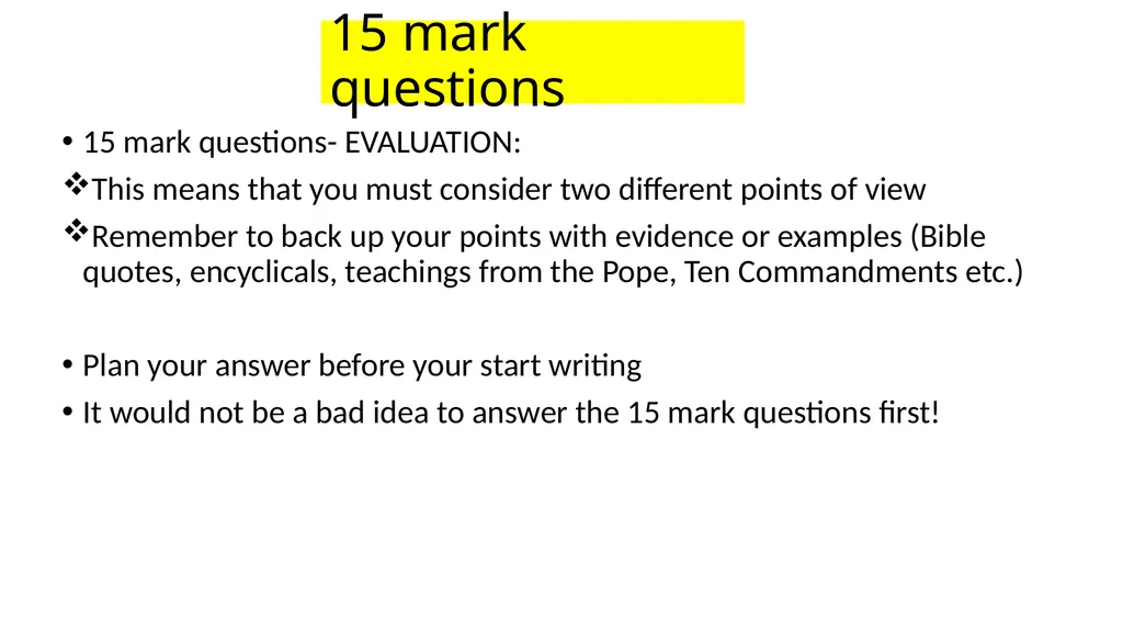 Revision Exam skills 2 mark questions- Definition - slide 3 of 57