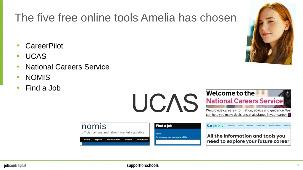 Amelia’s Post 18 Plan How I use labour market - slide 3 of 11