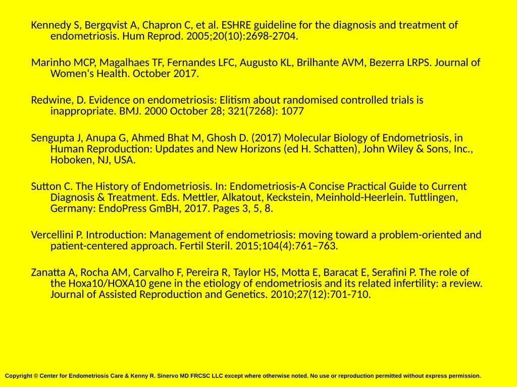 EndoMEtriosis: Advocating for Yourself Before & - slide 40 of 40