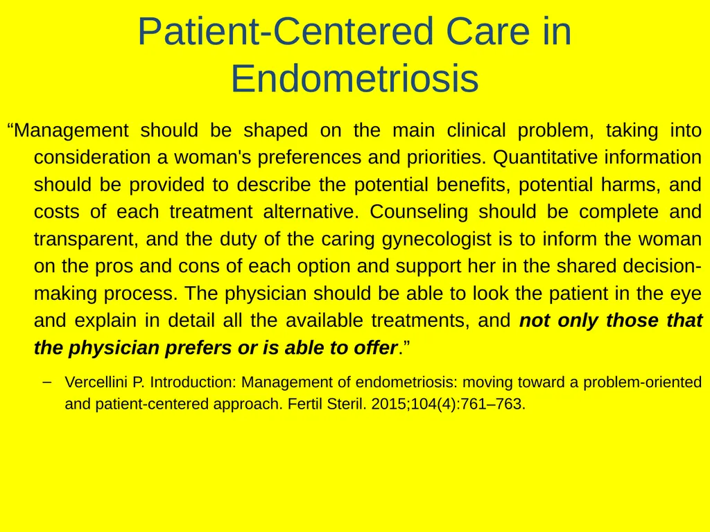 EndoMEtriosis: Advocating for Yourself Before & - slide 12 of 40