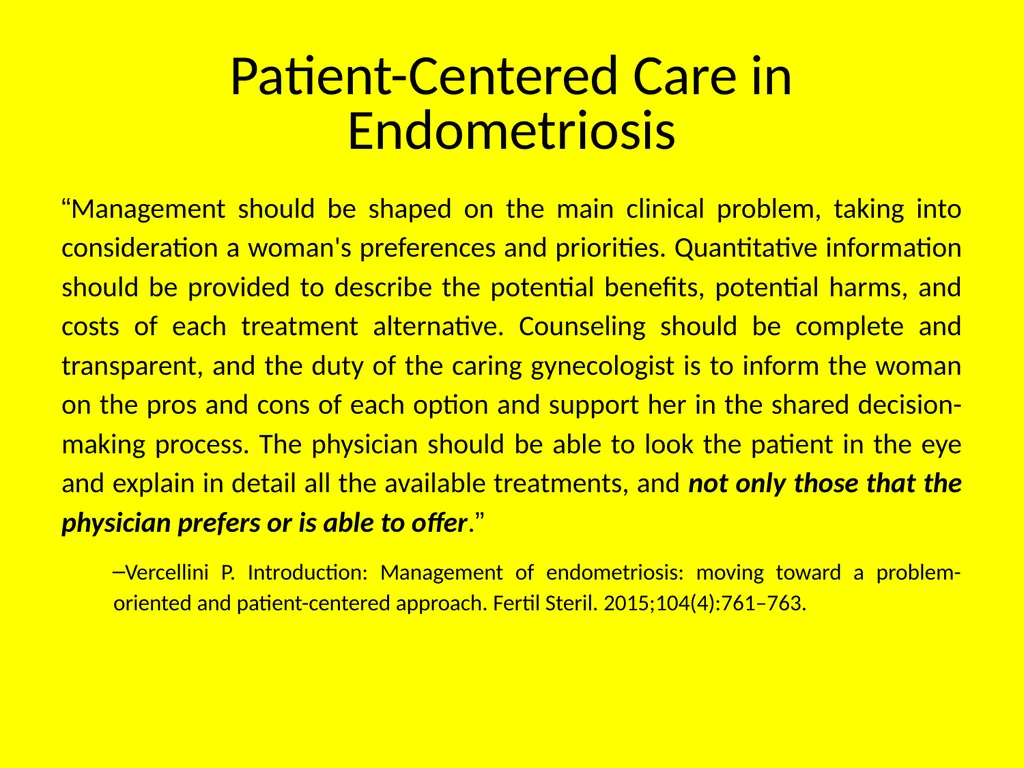 EndoMEtriosis: Advocating for Yourself Before & - slide 23 of 40