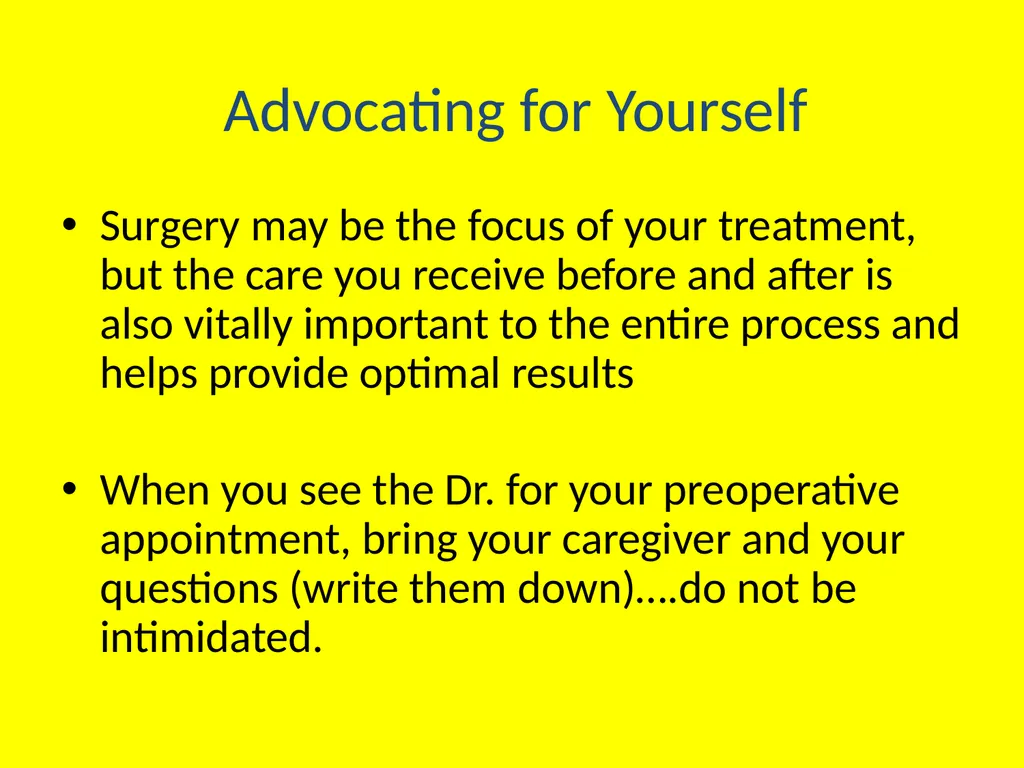EndoMEtriosis: Advocating for Yourself Before & - slide 24 of 40