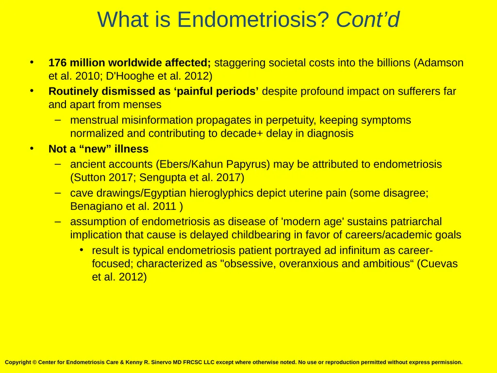 EndoMEtriosis: Advocating for Yourself Before & - slide 7 of 40