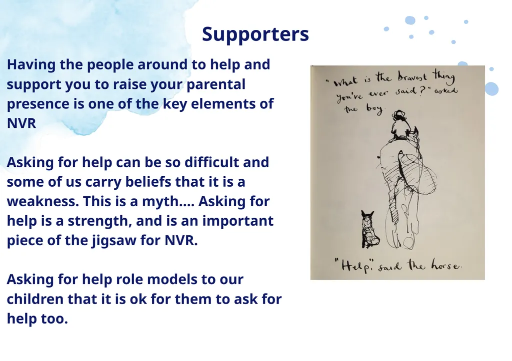 Week Seven Supporters and Siblings NVR Parent - slide 5 of 22