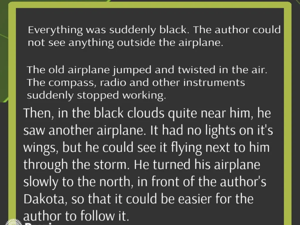 Theme His First Flight: Introduction The story by - slide 15 of 18